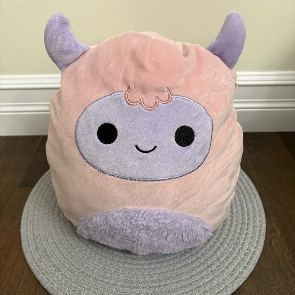 Ronalda the Pink and Purple Yeti Squishmallow